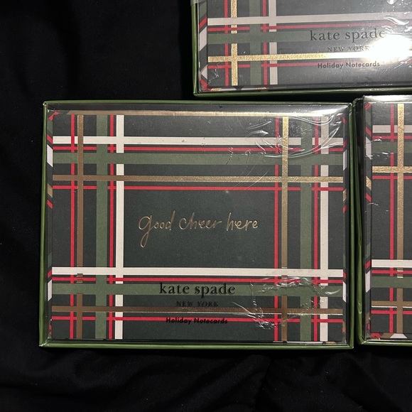NEW Kate Spade Holiday Cards 3 packs of 10 - Picture 3 of 4